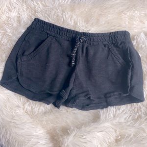 Gymboree Black Drawstring Pocket Shorts Girl’s Size Small 5-6